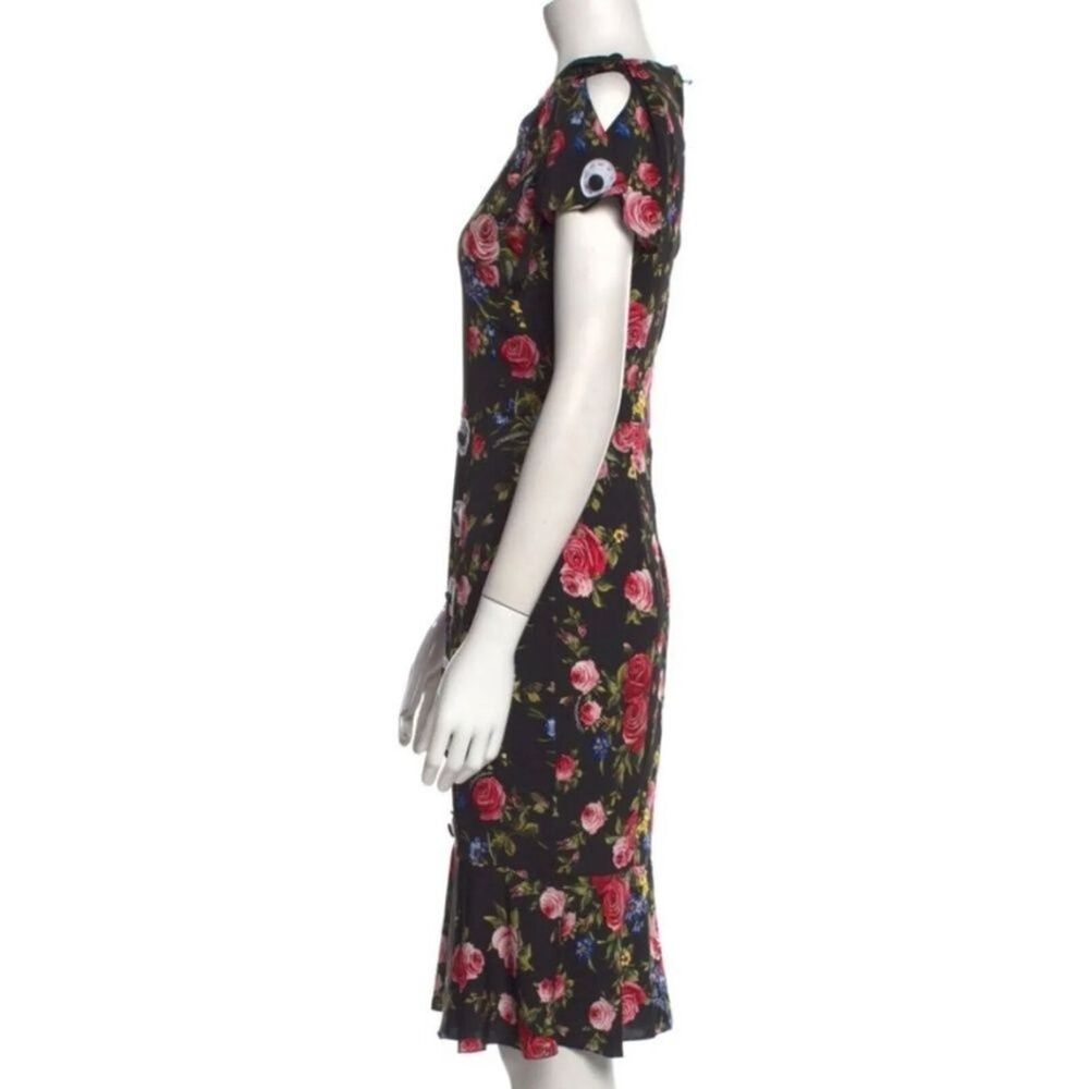 nwot dolce@gabanna rose print dress - Picture 8 of 13